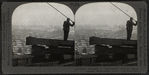 Building a Skyscraper, Placing Steel Beams, Metropolitan Tower, New York City.