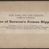 Interior of Barnum's Roman Hippodrome.