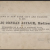 Catholic Orphan Asylum, Madison Ave.