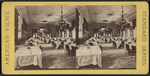 Dining Room, Hotel Windsor, New York.