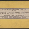 Fifth Avenue Hotel.