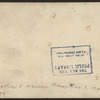 Fifth Avenue Hotel, Madison Square, New York.