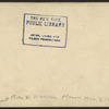 Astor House, New York.