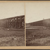 Railroad tresle bridge, between 100th & 116th Streets on Fourth Avenue, New York. (View looking south, from 108th St., about one-sixth of the whole bridge.)