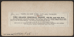 The Grand Central Depot, 42nd St. and 4th Ave.