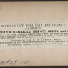 The Grand Central Depot, 42nd St. and 4th Ave.
