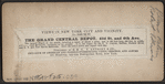 The Grand Central Depot, 42nd St. and 4th Ave.