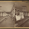 Second floor of seamanship room showing the royal and topgallant sails [...]