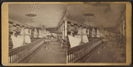 Second floor of seamanship room showing the royal and topgallant sails [...]