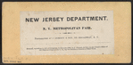 New Jersey Department, N.Y. Metropolitan Fair.