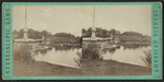 The boat landing at the Terrace, Central Park.