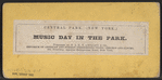 Music day in the park.