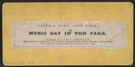 Music day in the park.