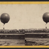 Ascent of Prof. Low's baloon from the corner of 6th Ave. and 59th St.