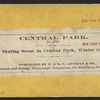 Skating scene in Central Park, winter 1866.