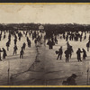 Skating scene in Central Park, winter 1866.