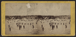 Skating scene in Central Park, winter 1866.