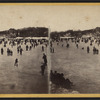 Skating scene in Central Park, winter 1866.