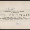 The Fountain.
