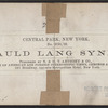 Auld Lang Syne.