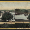 The Lake, with the Bow Bridge in the distance.