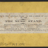 The music stand.
