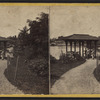 Boat house on the lake.