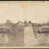 Bridge over Traffic Road across the park.
