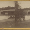 View in Central Park, N.Y. [Bow Bridge]