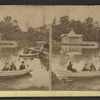 Boating in Central Park, New York City.