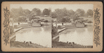 Boat landing at the Terrace, Central Park, N.Y.