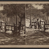 Boat landing at the lake, Central Park, N.Y.