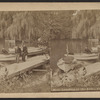 Boat landing at the lake, Central Park, N.Y.