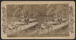 Boat landing at the lake, Central Park, N.Y.
