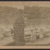 Boat landing at the lake, Central Park, N.Y.