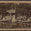 Boat landing at the lake, Central Park, N.Y.