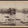 Boathouse lake, Central Park, N.Y.