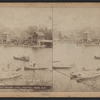 Boathouse lake, Central Park, N.Y.