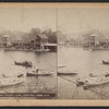 Boathouse lake, Central Park, N.Y.