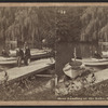 Boat landing at the lake, Central Park, N.Y.