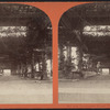 Terrace arbor.