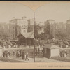 Herd of elephants, Central Park, N.Y.
