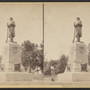 View in Central Park, New York. [A soldiers' monument]