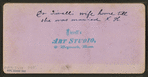 Dr. Tirrell's wife home till she was married N.H.