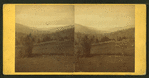 Mountain landscape (with fences seen in the foreground).
