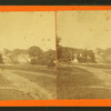 View of countryside dwellings.
