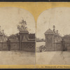 Stonework of the Terrace, Central Park, New York.