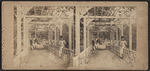 A garden scene in Morisiana [Morrisania], New York.