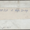 At foot of High Bridge.