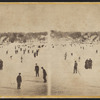 Skating scene, winter, Central Park.